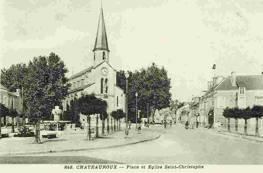 Châteauroux. Place