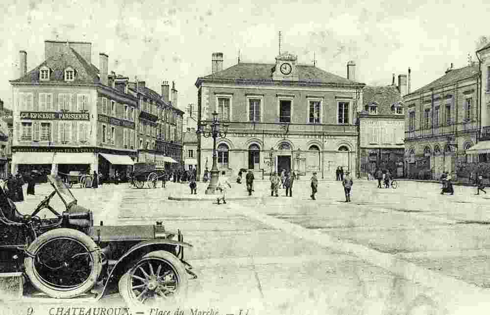 Châteauroux. Place du Marché