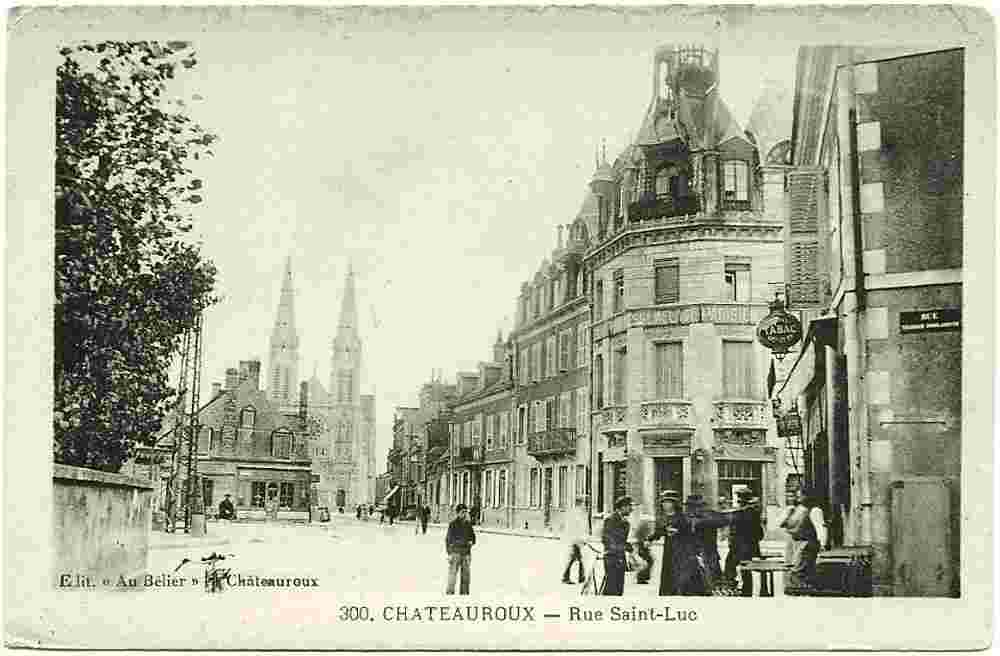 Châteauroux. Rue Saint-Luc
