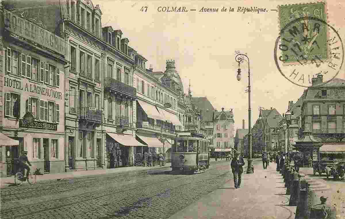 Colmar. Avenue de la République