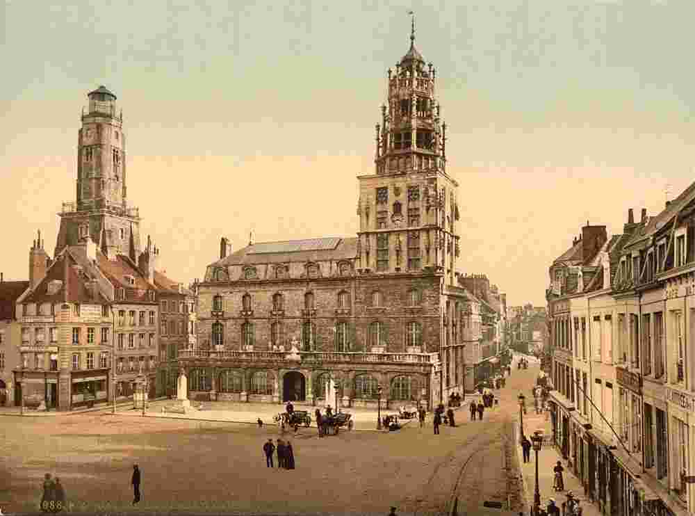 Calais. La Place d'Armes, 1890