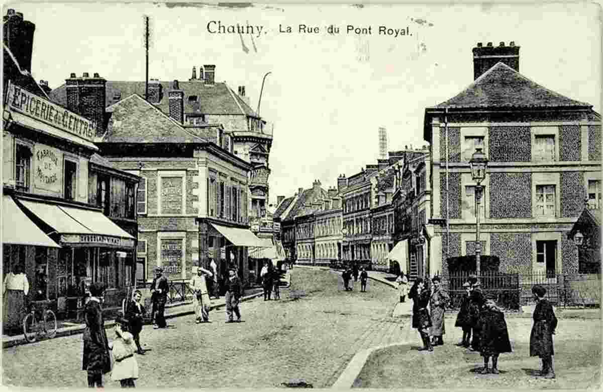 Chauny. Rue du Pont Royal
