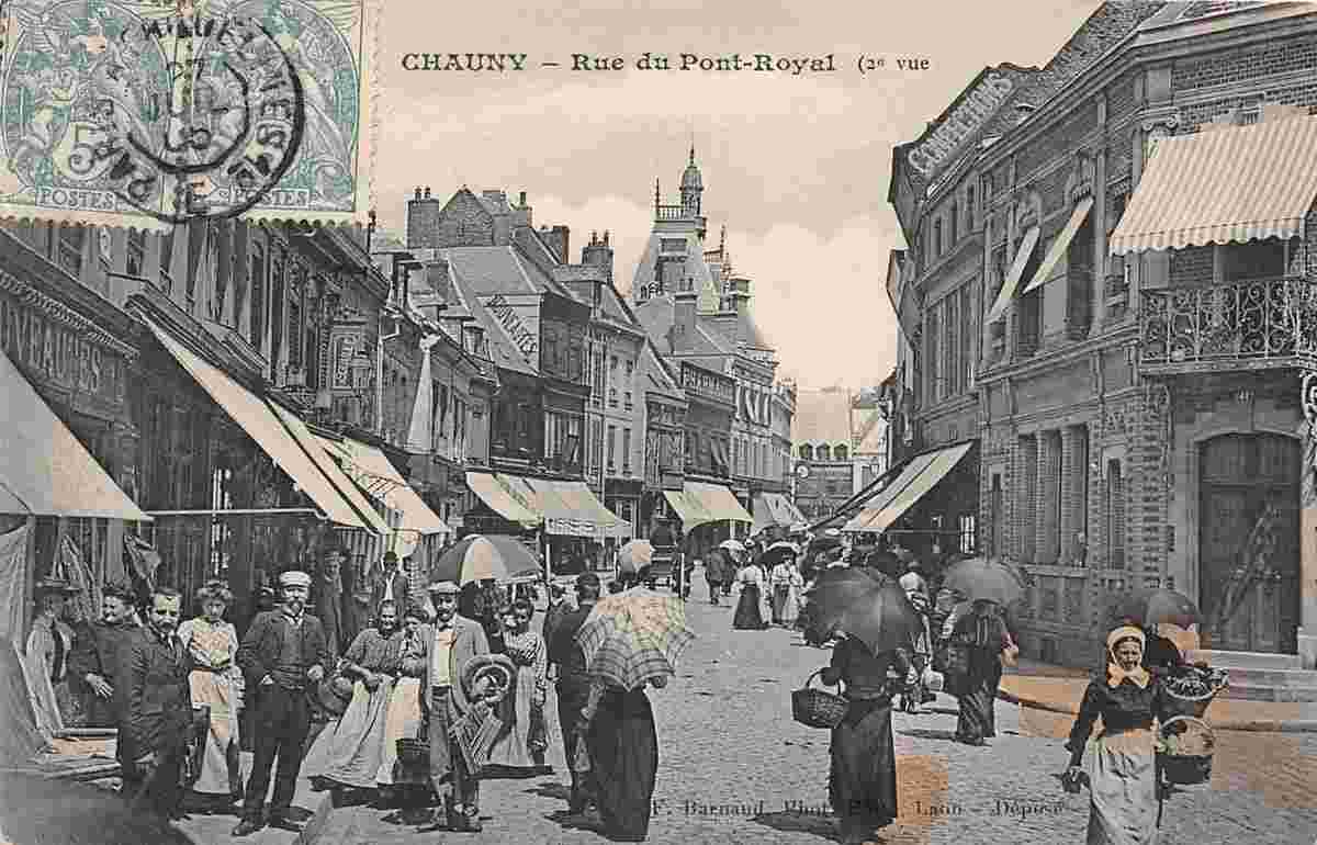 Chauny. Rue du Pont Royal