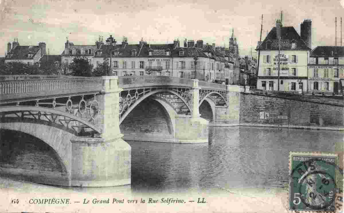 Compiègne. Le Grand Pont