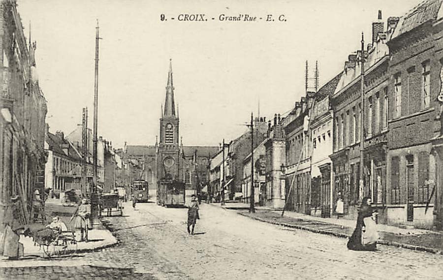Croix. La Grand-Rue<