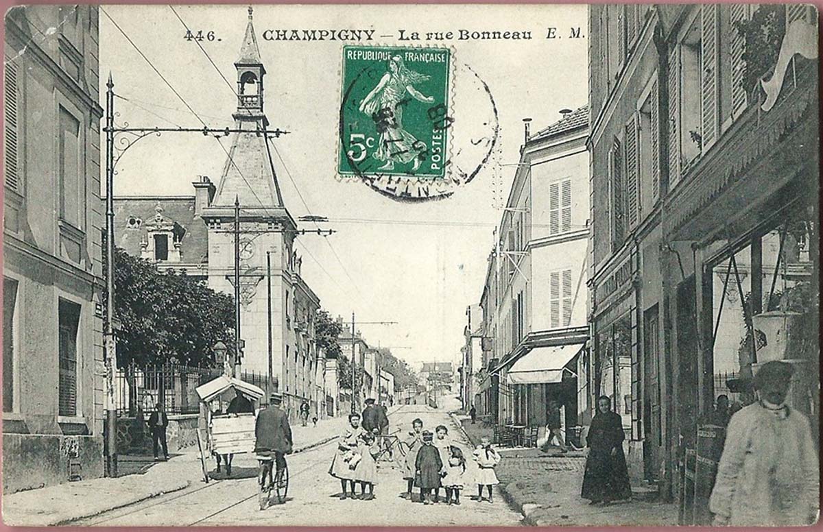 Champigny-sur-Marne. Rue Bonneau, 1908