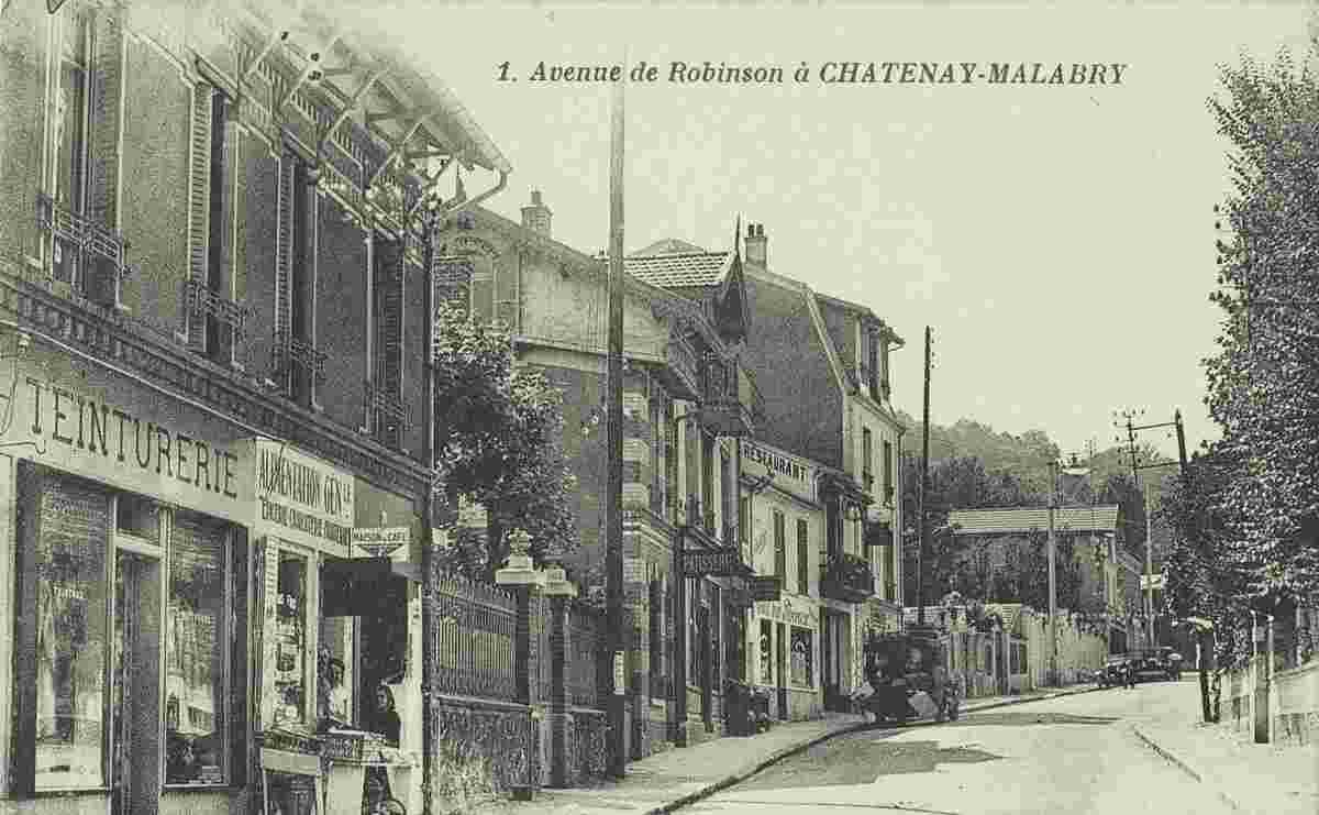 Châtenay-Malabry. Avenue de Robinson