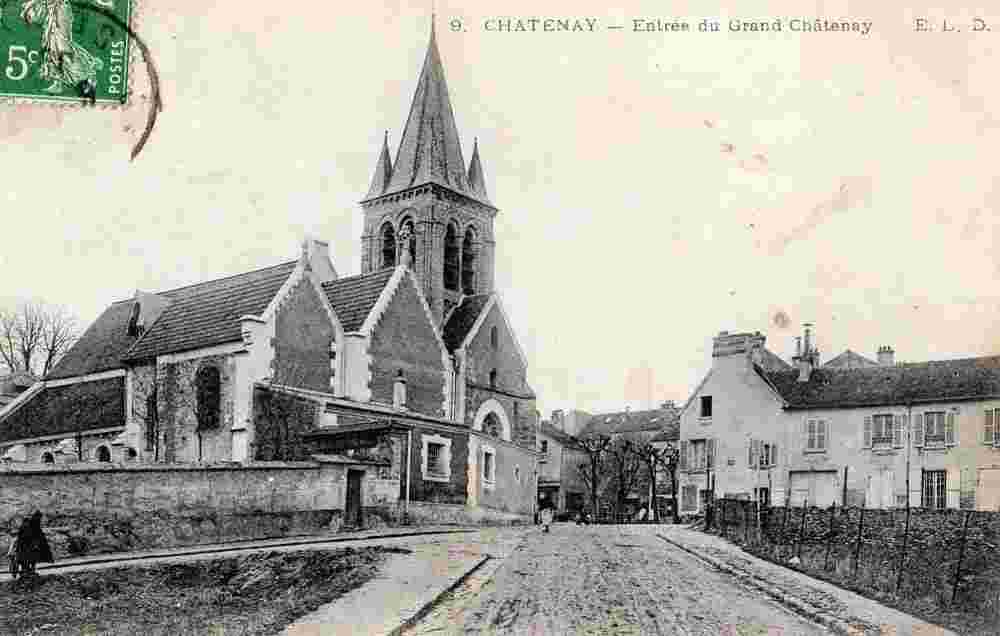 Châtenay-Malabry. Entrée