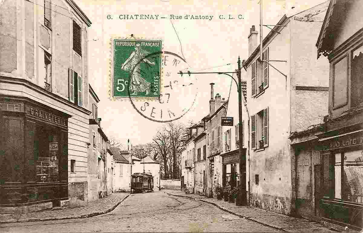 Châtenay-Malabry. Rue d'Antony