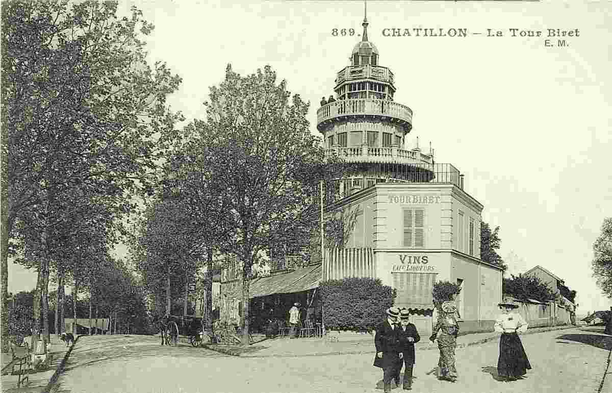 Châtillon. La Tour Biret