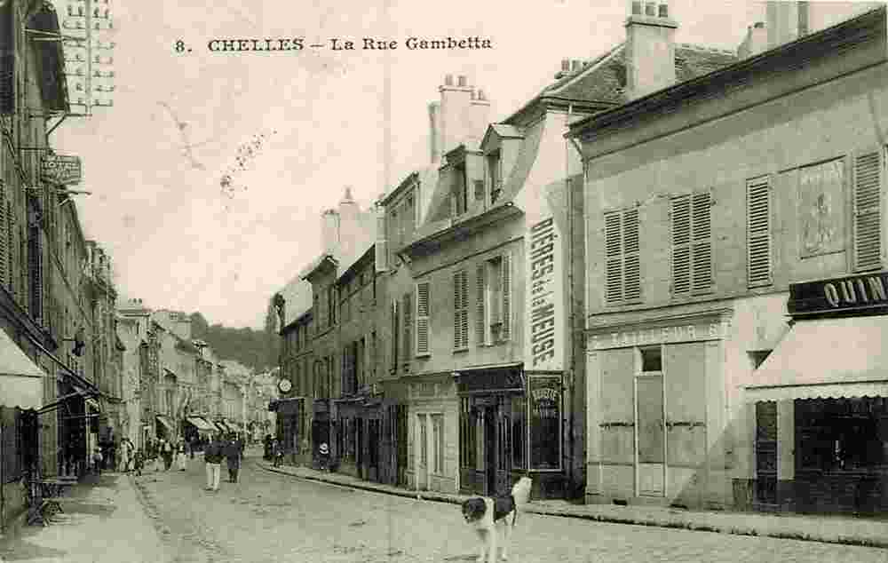 Chelles. La Rue Gambetta