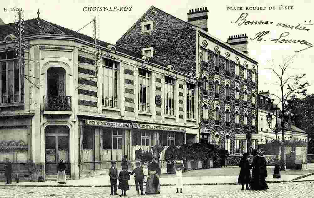 Choisy-le-Roi. Place Rouget de Lisle