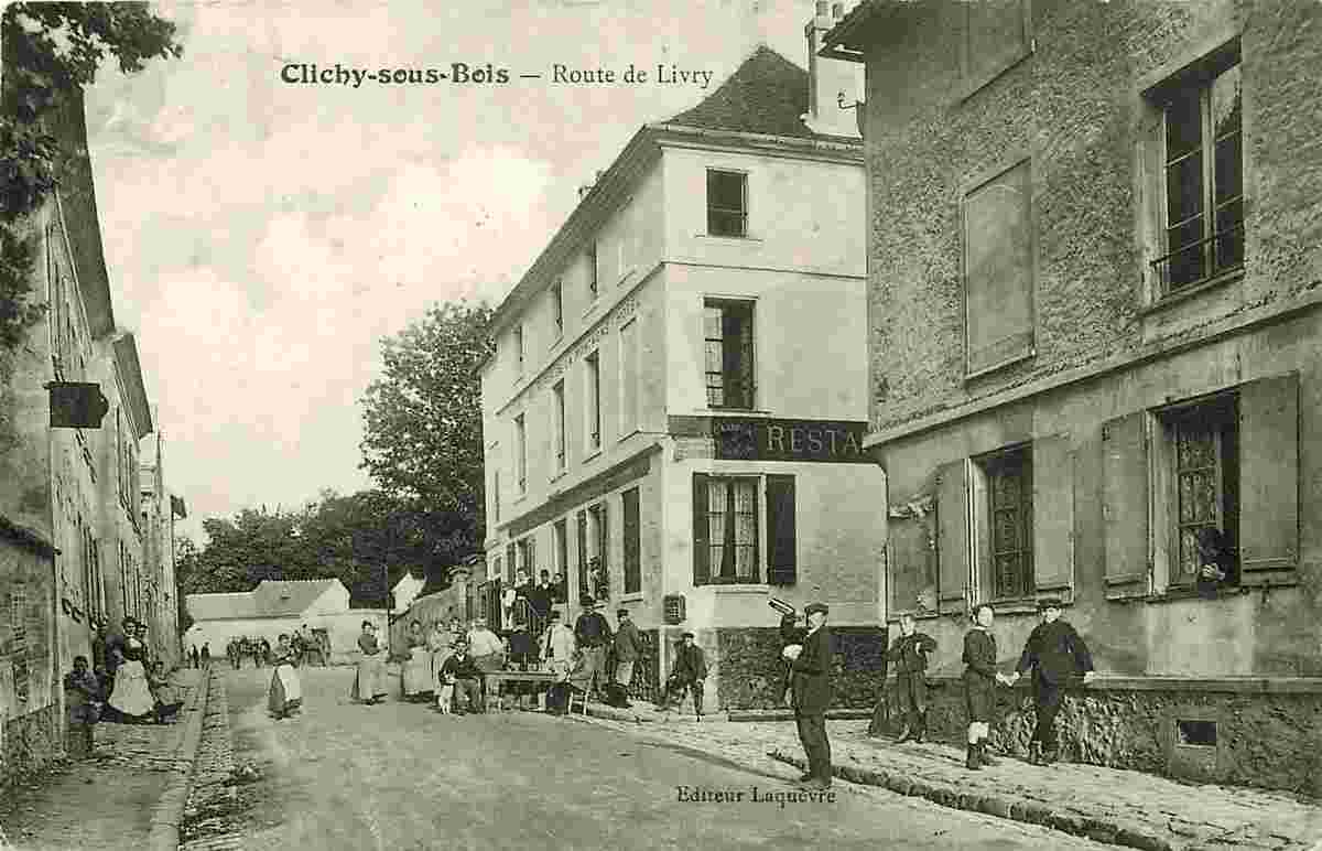 Clichy-sous-Bois. Route de Livry