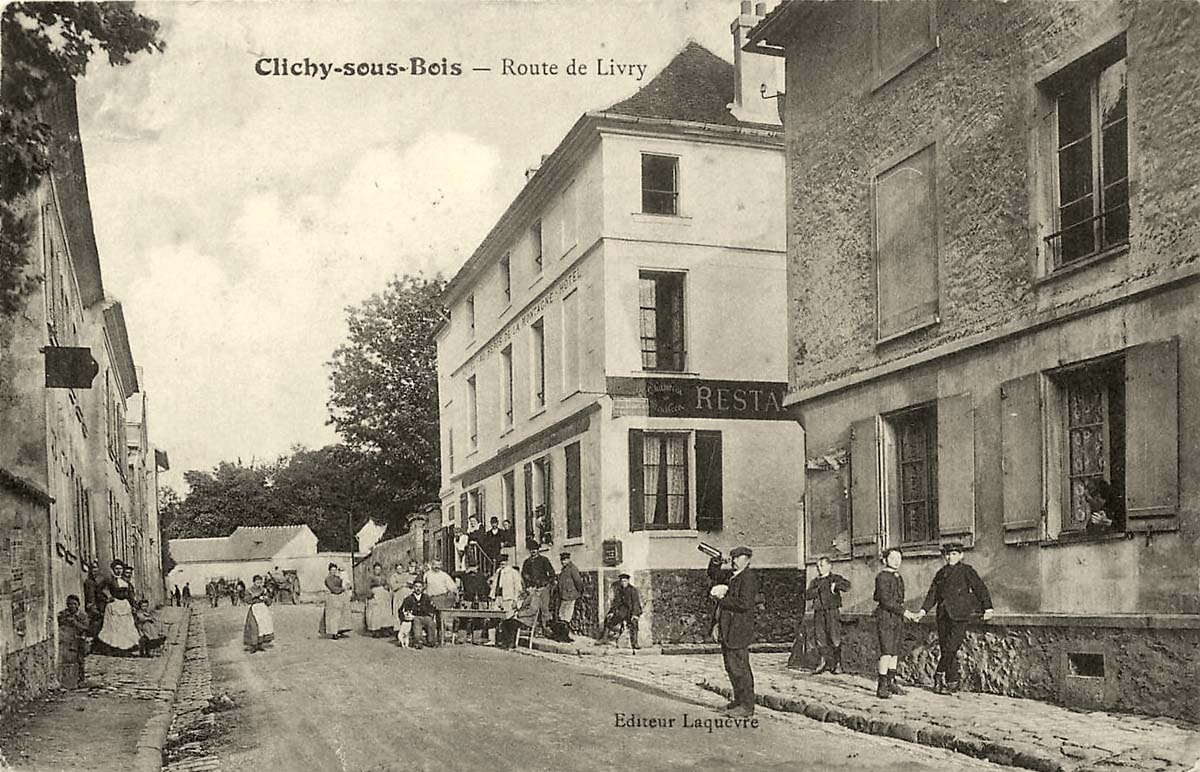 Clichy-sous-Bois. Route de Livry, Restaurant