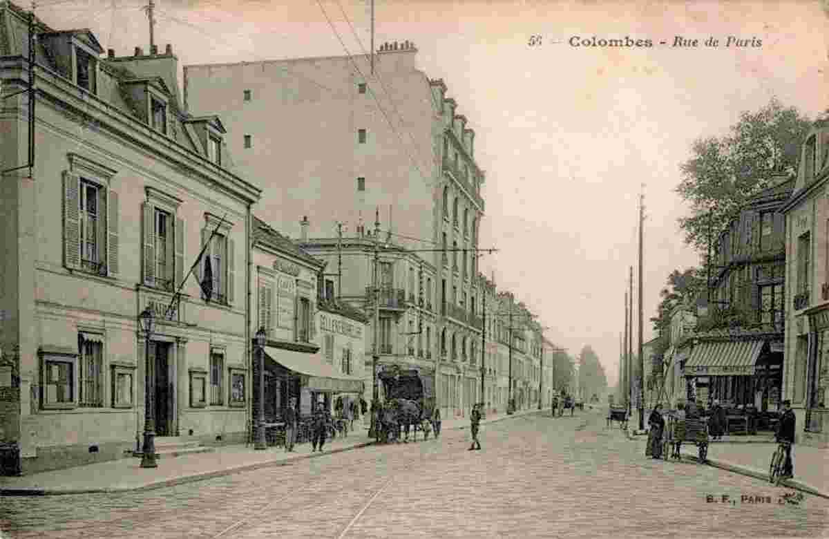 Colombes. Rue de Paris