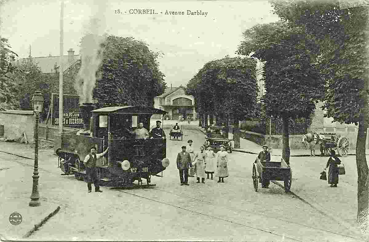Corbeil-Essonnes. Avenue Darblay
