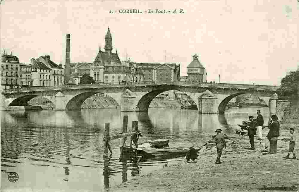 Corbeil-Essonnes. Le Pont