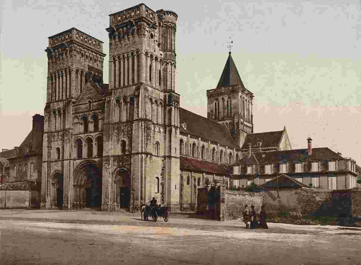 Caen. Abbaye aux Dames, 1890