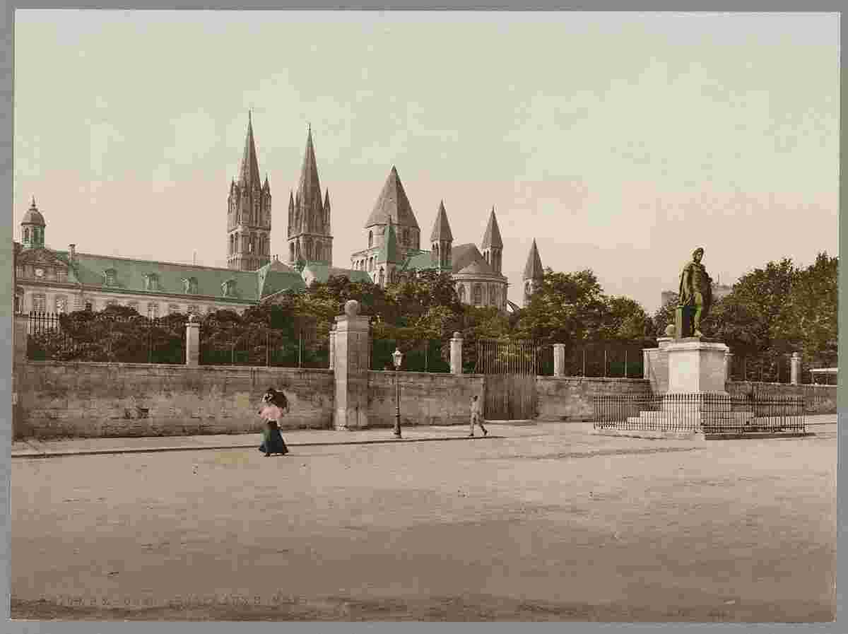 Caen. Abbaye aux Hommes, 1890