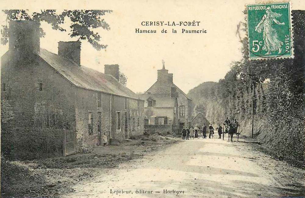 Cerisy-la-Forêt. Hameau de la Paumerie