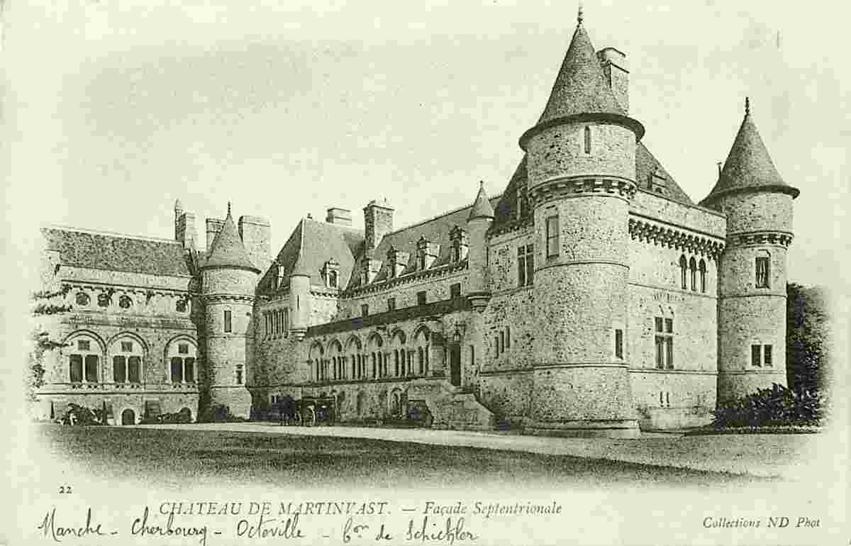 Cherbourg-Octeville. Château de Martinvast