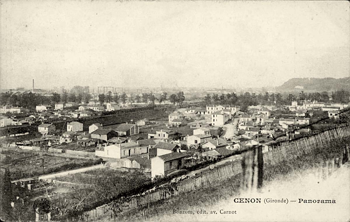 Cenon. Panorama de Ville