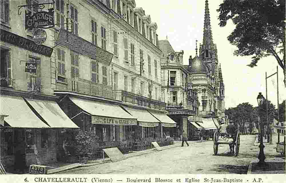 Châtellerault. Boulevard Blossac