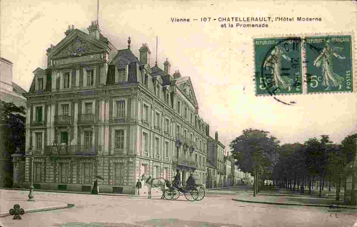 Châtellerault. L'Hôtel Moderne