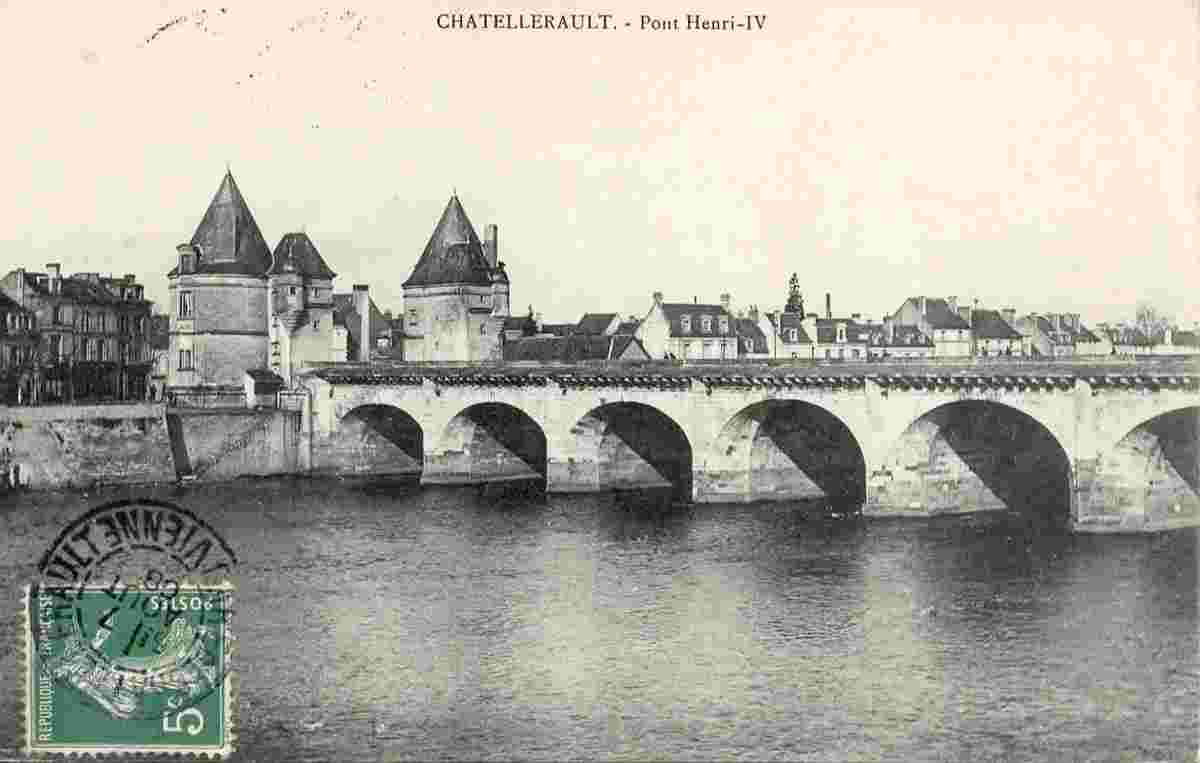 Châtellerault. Pont Henri IV