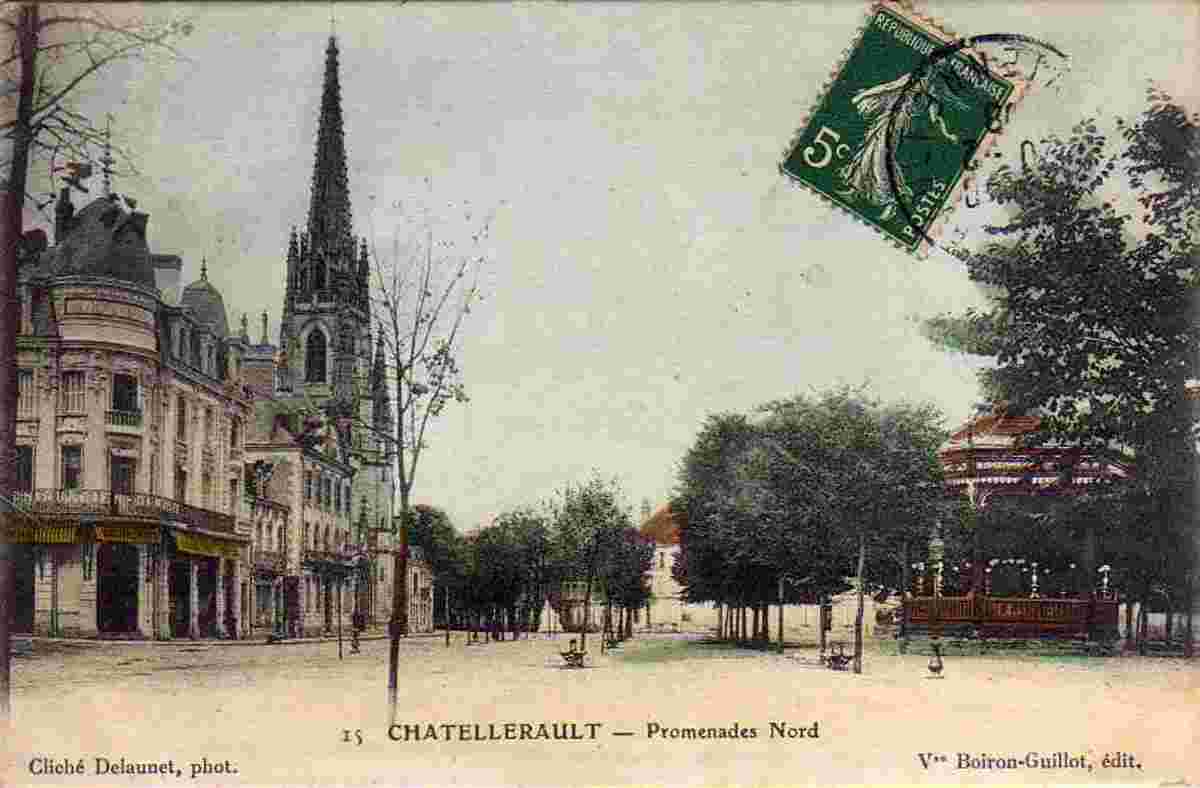 Châtellerault. Promenades Nord