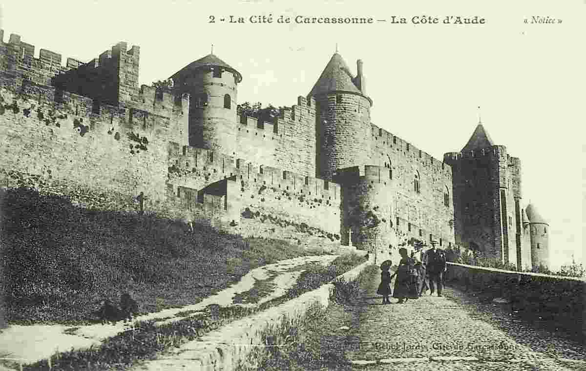 Carcassonne. La côte d'Aude