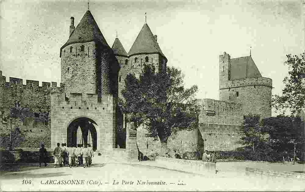 Carcassonne. La Porte Narbonnaise