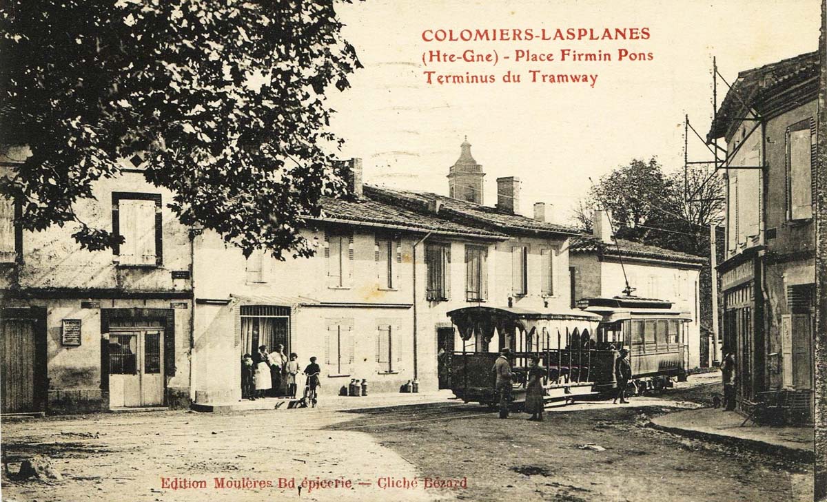 Colomiers. Place Firmin Pons, Terminus du Tramway