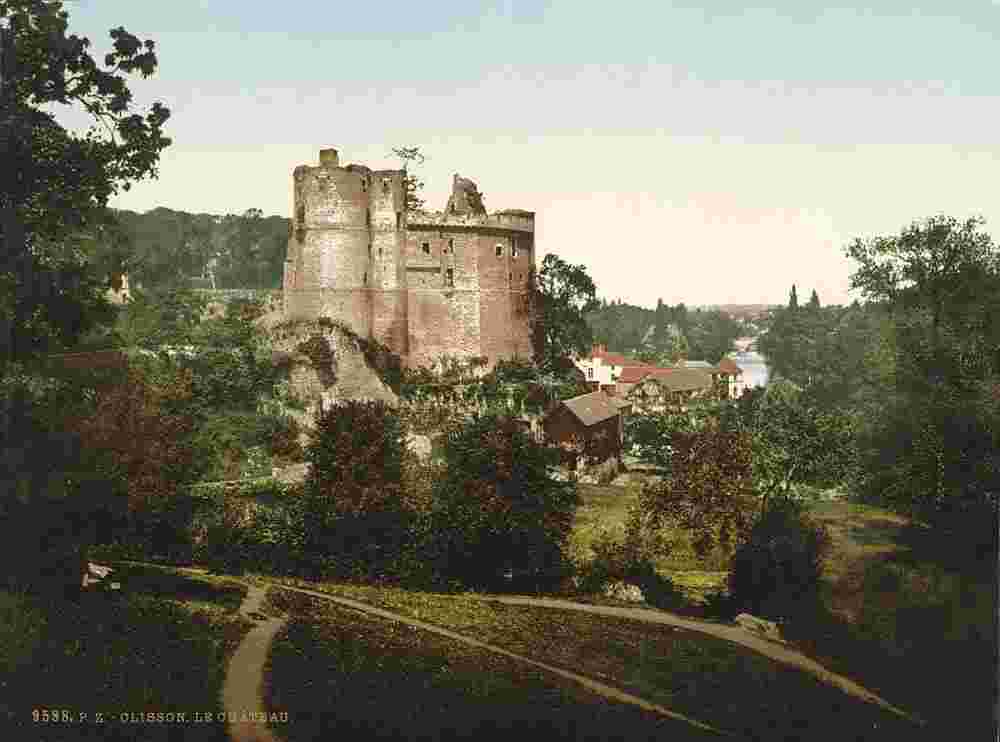 Clisson. The castle, 1890