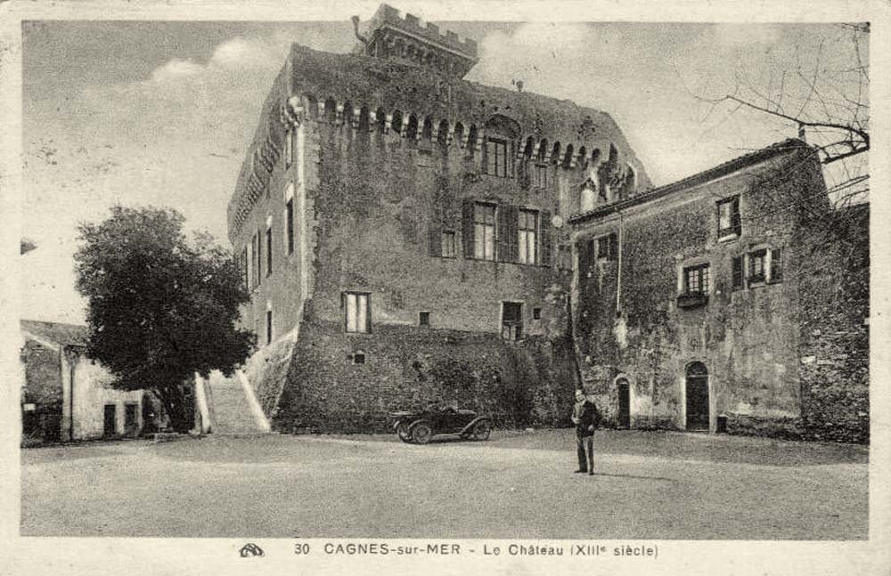 Cagnes-sur-Mer. Château des Grimaldi (XIIIe siècle)