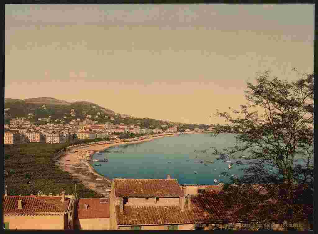 Cannes. Panorama of town
