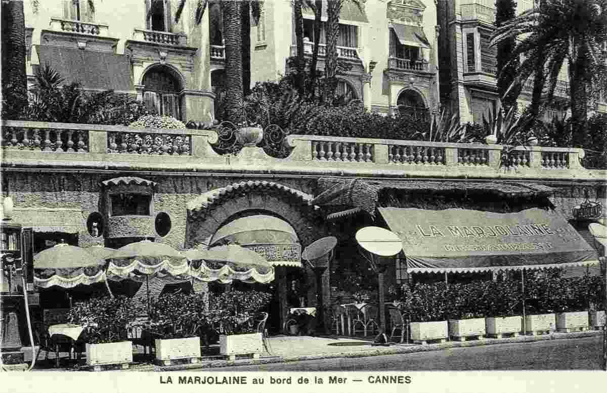 Cannes. Restaurant 'La Marjolaine'