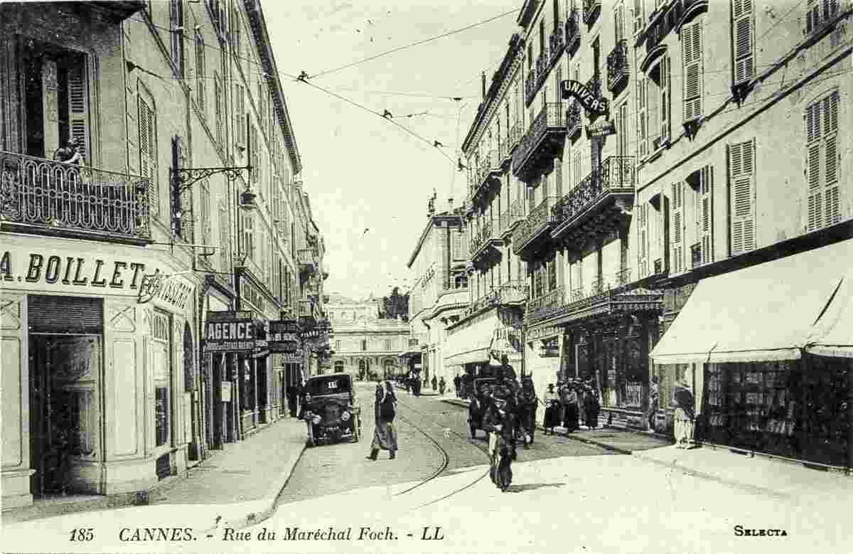 Cannes. Rue du Maréchal Foch