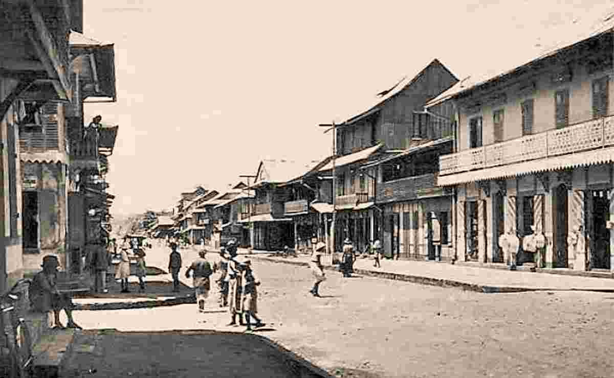Cayenne. Francois Arago Street, 1920s