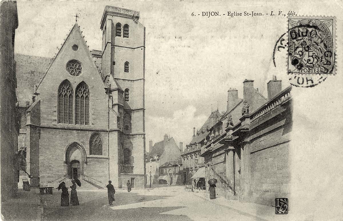 Dijon. Eglise Saint-Jean, 1905