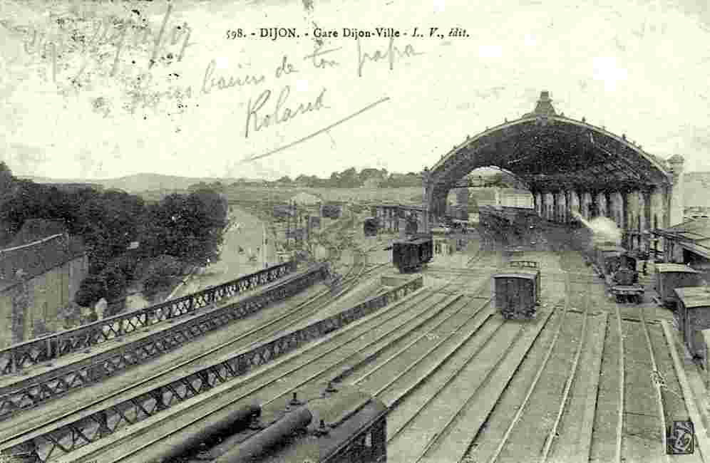 Dijon. Gare Dijon-Ville