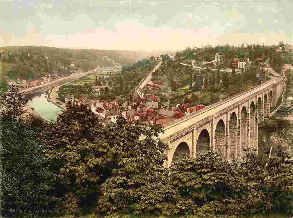 Dinan. The Viaduct