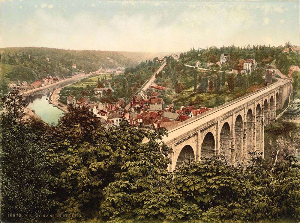 Dinan. The Viaduct