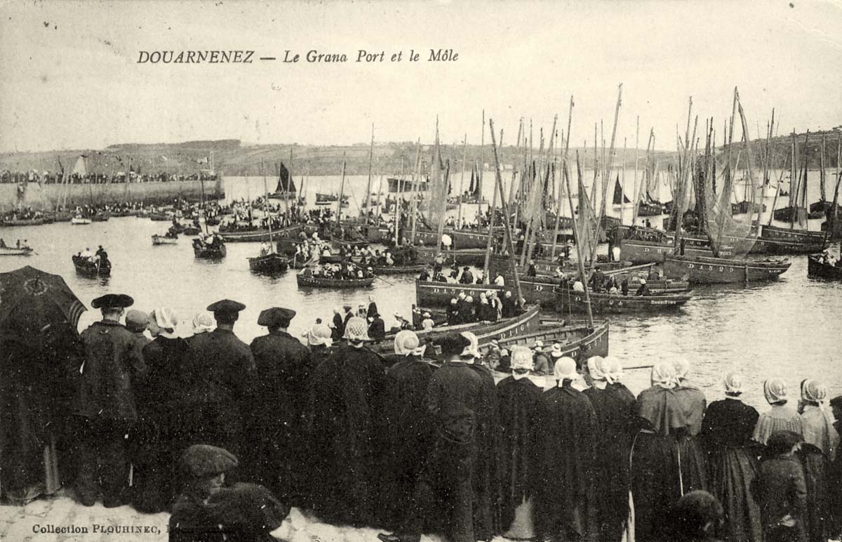 Douarnenez. Le Grand Port et le Môle