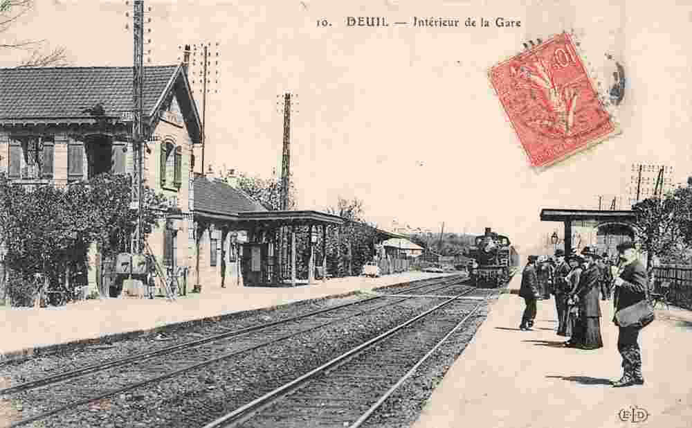 Deuil-la-Barre. La gare