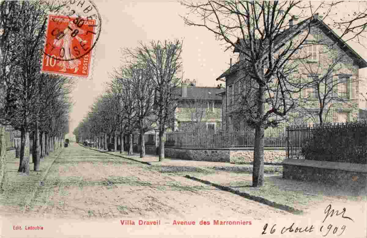 Draveil. Boulevard des Marronniers
