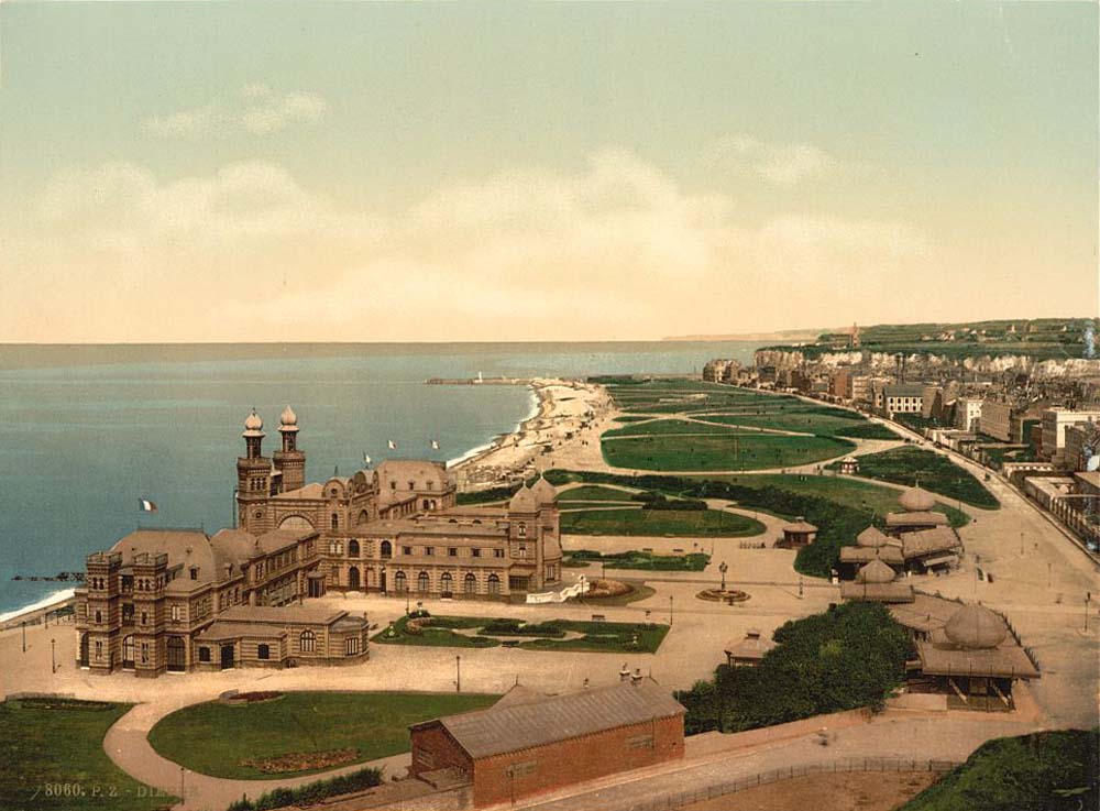 Dieppe. General view, 1890