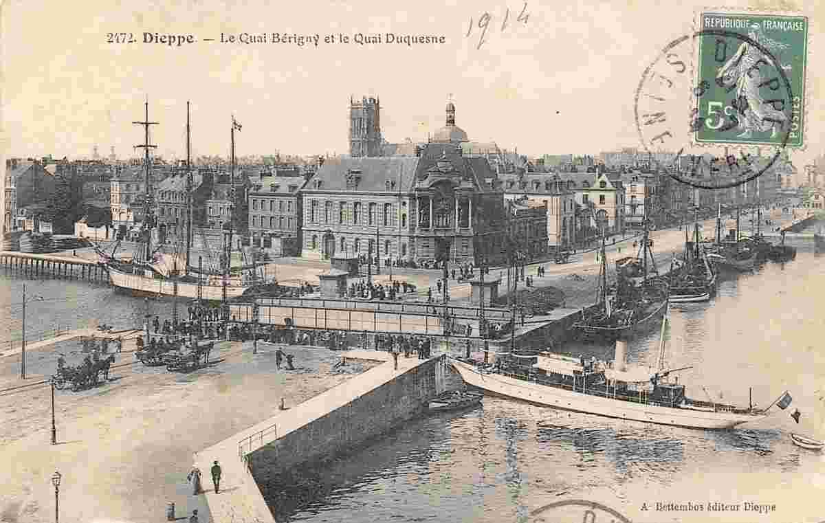 Dieppe. Le Quai Bérigny