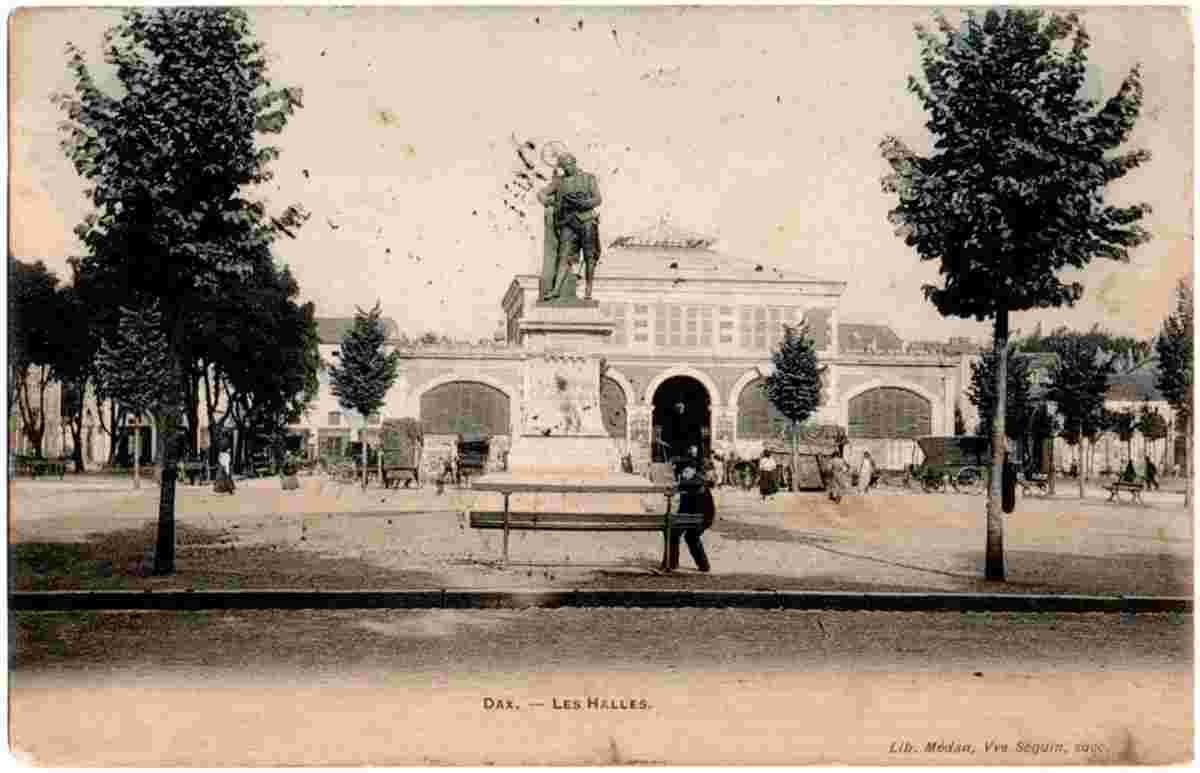 Dax. Les Halles, 1912