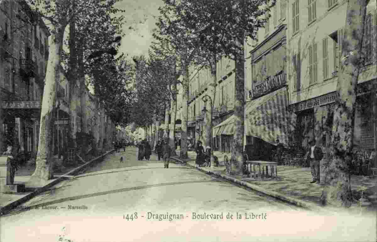 Draguignan. Boulevard de la Liberté